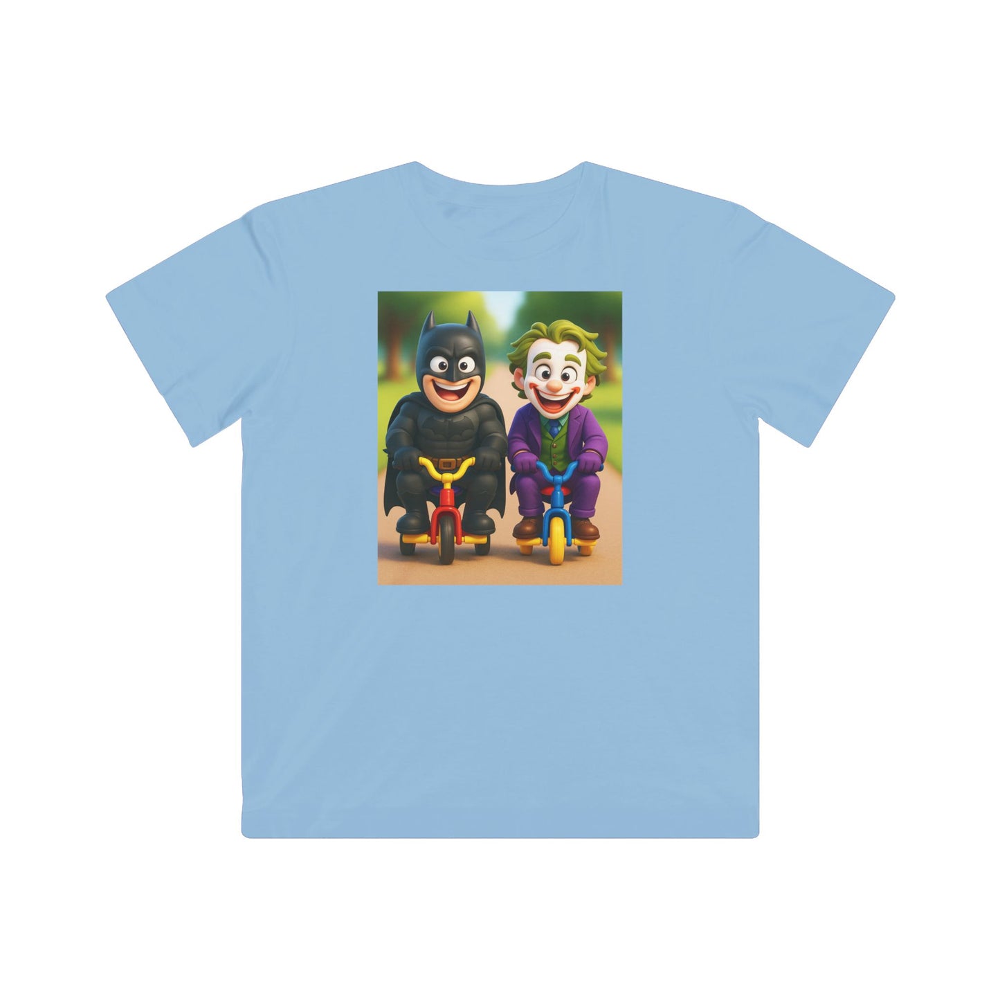 DarkDude & FunMan – Tiny Trike Squad, Kids Tee