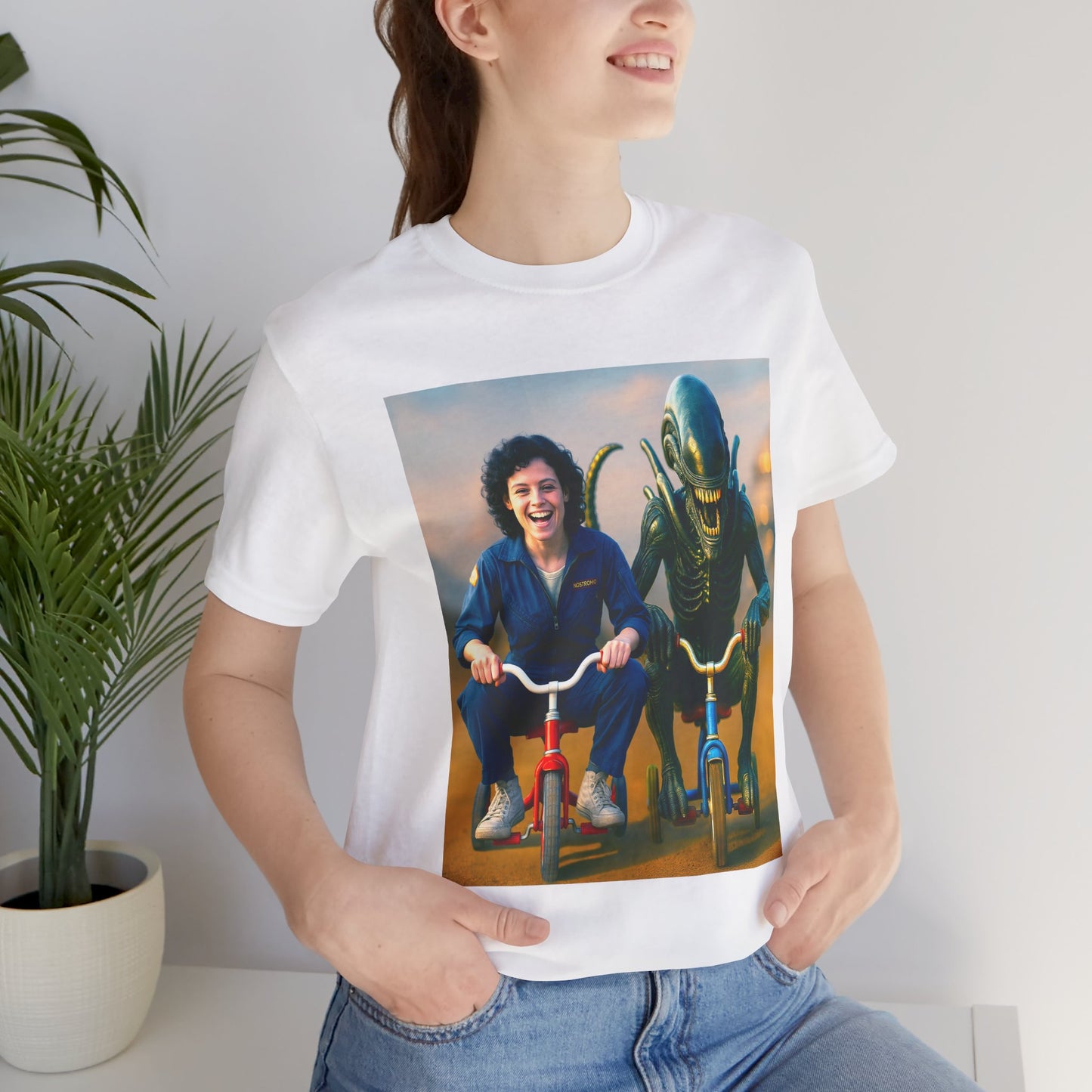 SpaceGirl & Chompers – Trike Dous Tee