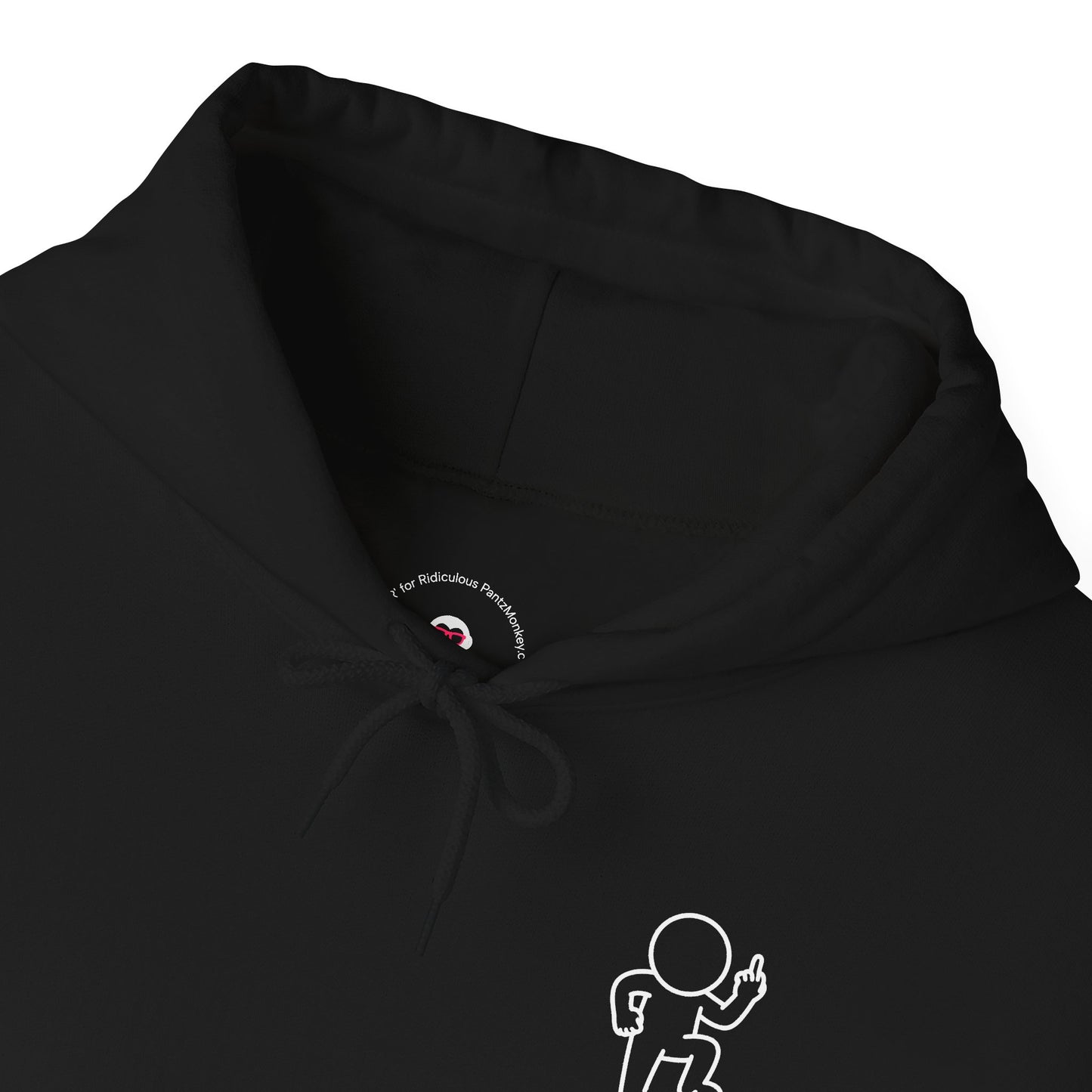 Not Today Satan | Hollow Series Hoodie - Funny Minimalist Burnout Pullover