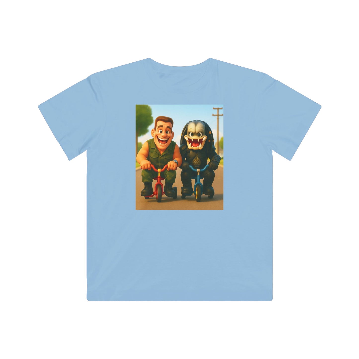 MajorMuscles & CrabFace – Trike Buddies, Kids Tee