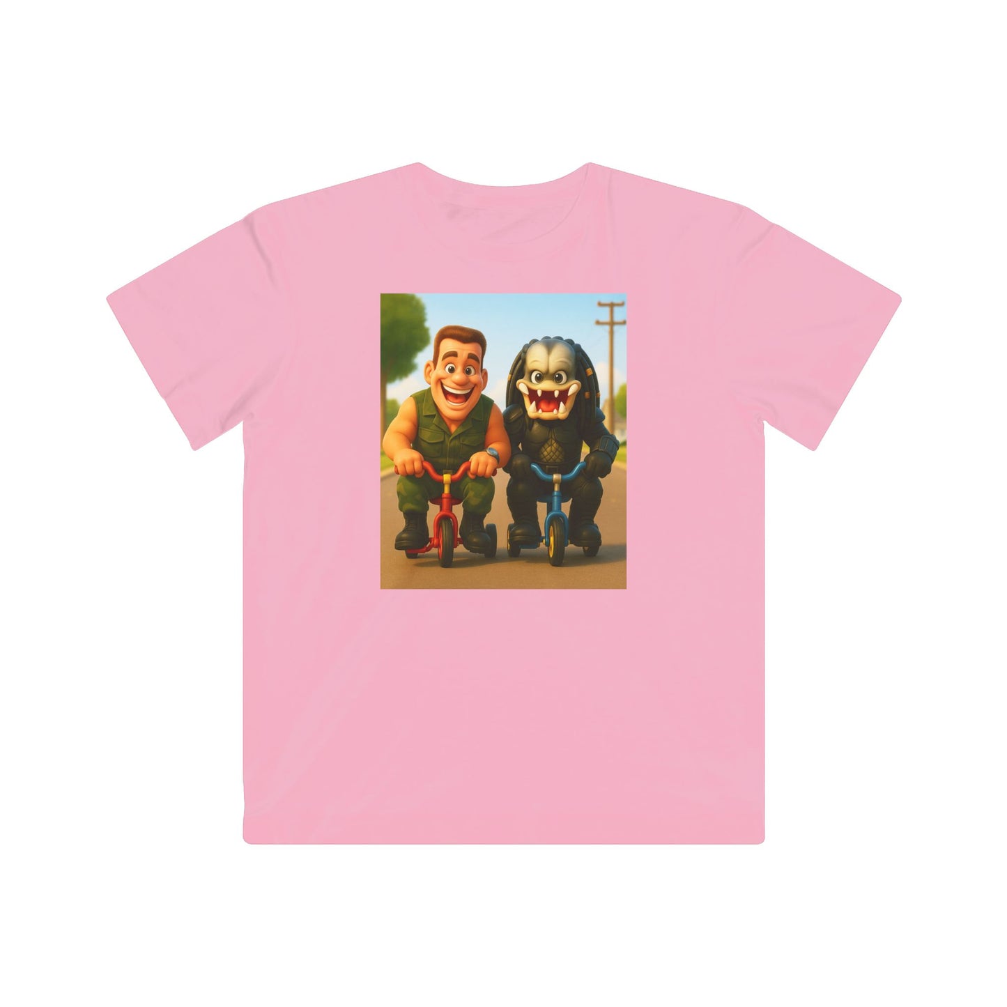 MajorMuscles & CrabFace – Trike Buddies, Kids Tee