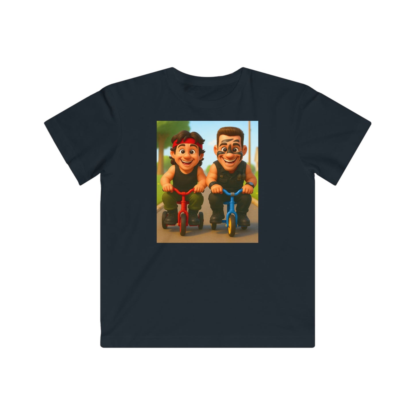 RamBro & CommanBro – Best Bro Trike Team, Kids Tee