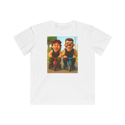RamBro & CommanBro – Best Bro Trike Team, Kids Tee