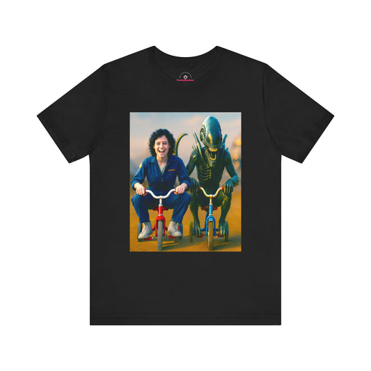 SpaceGirl & Chompers – Trike Dous Tee
