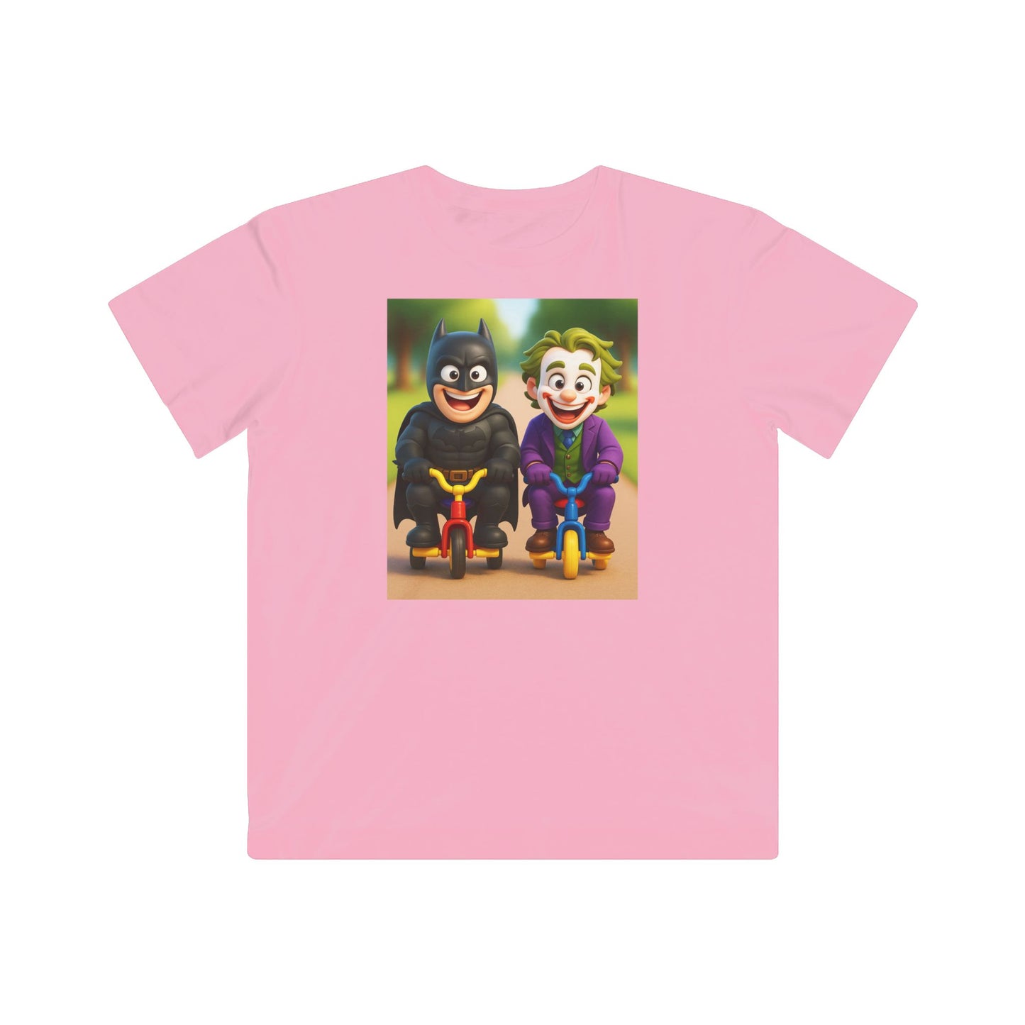 DarkDude & FunMan – Tiny Trike Squad, Kids Tee