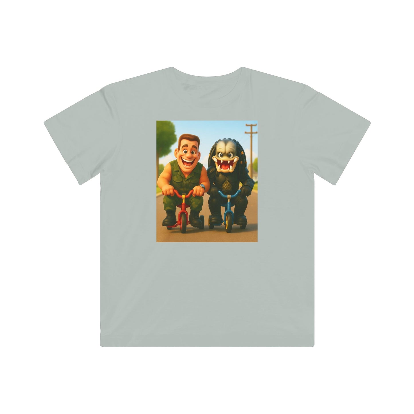 MajorMuscles & CrabFace – Trike Buddies, Kids Tee