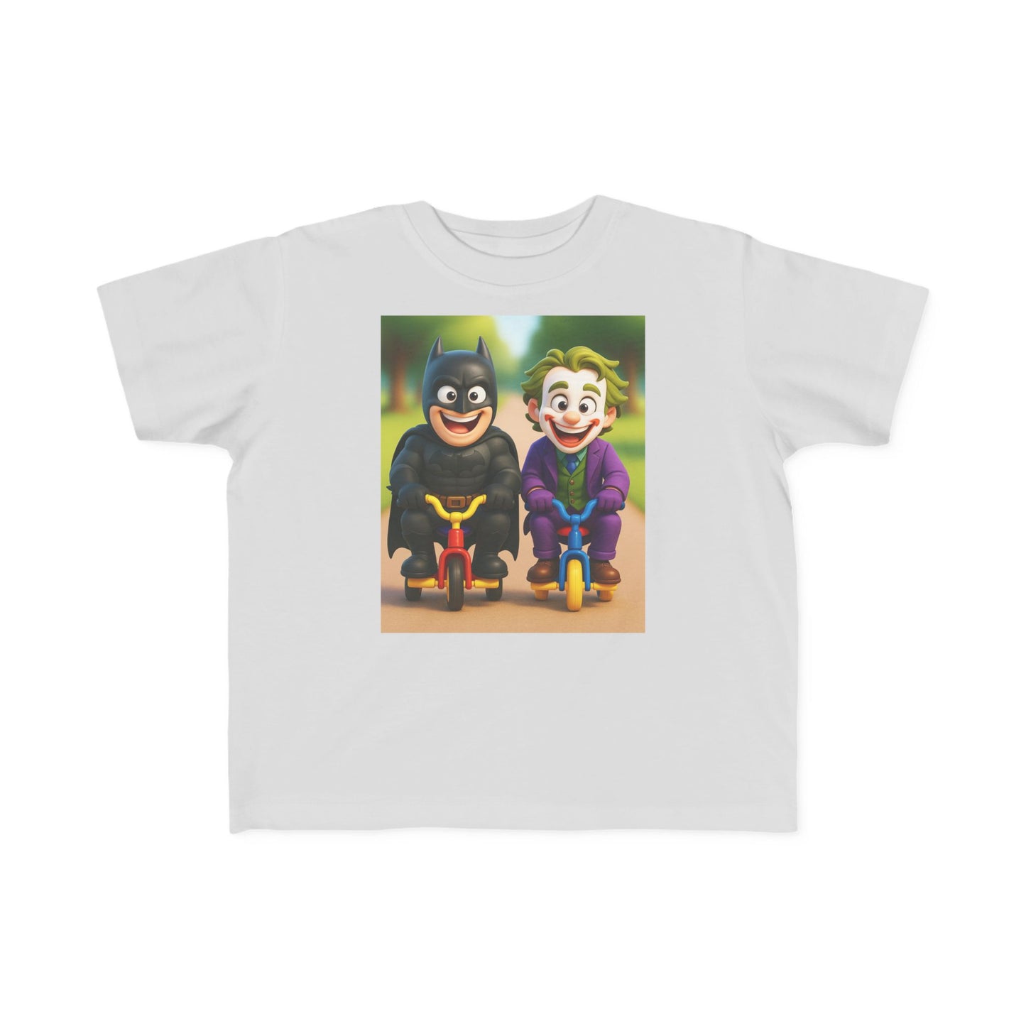 DarkDude & FunMan – Tiny Trike Team, Toddler Tee