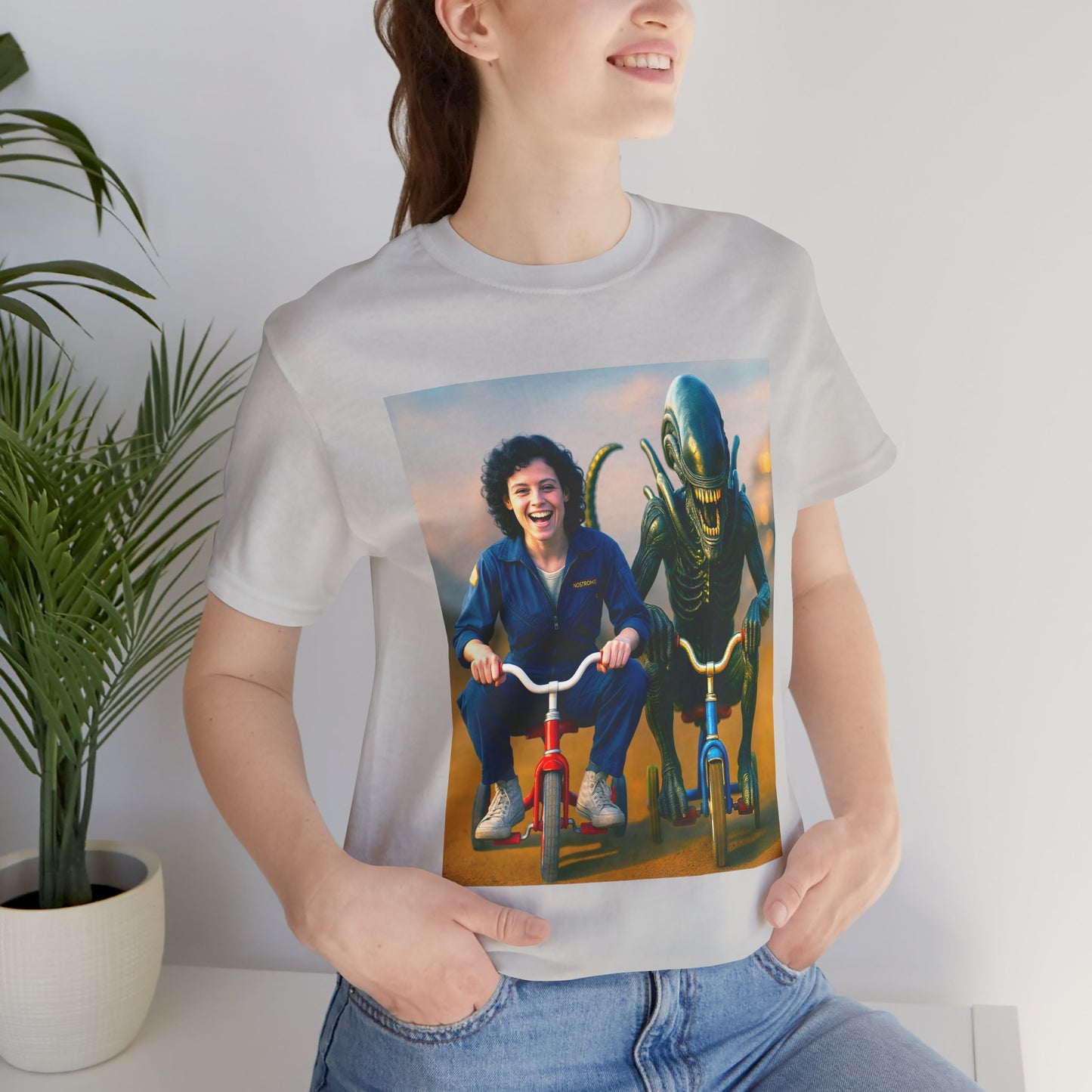SpaceGirl & Chompers – Trike Dous Tee