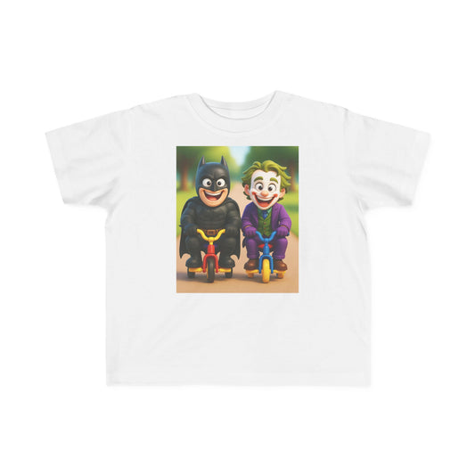 DarkDude & FunMan – Tiny Trike Team, Toddler Tee