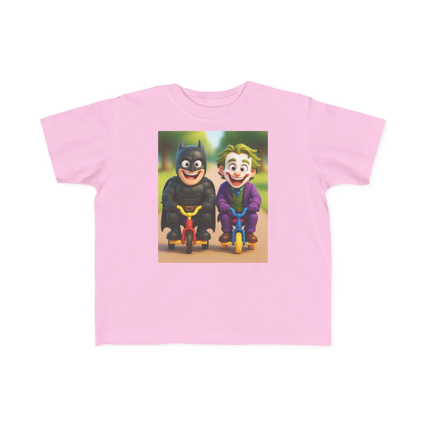 DarkDude & FunMan – Tiny Trike Team, Toddler Tee