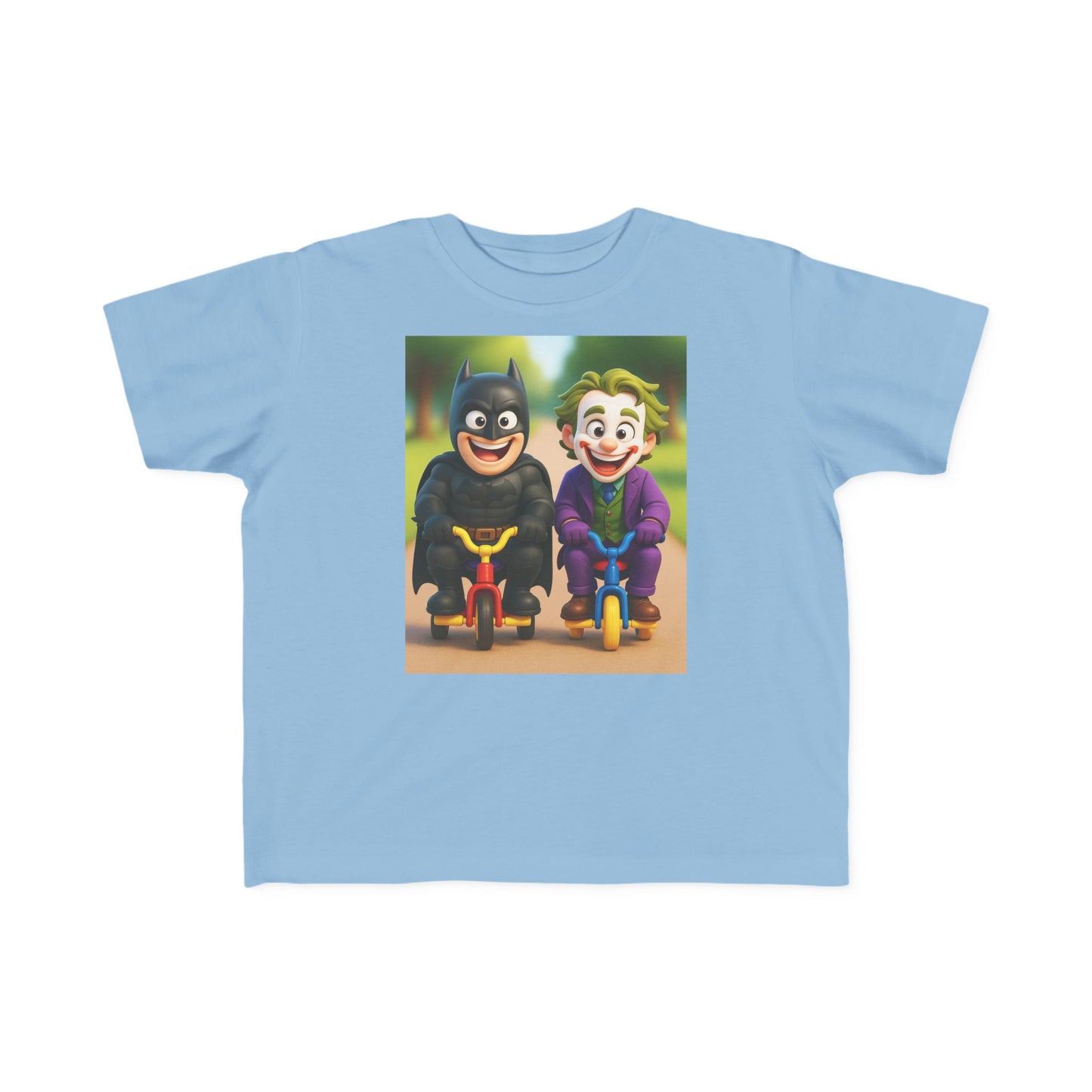 DarkDude & FunMan – Tiny Trike Team, Toddler Tee